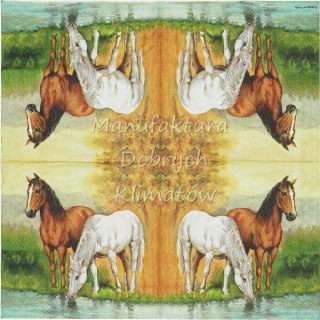 Serwetka nr. 2580 Horses [33x33]