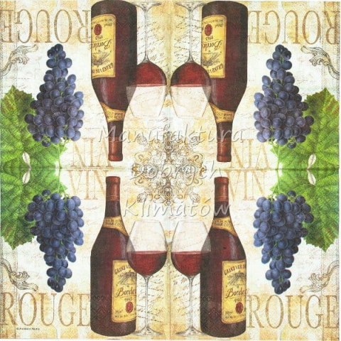 Serwetka nr. 2584 Bordeaux [33x33]