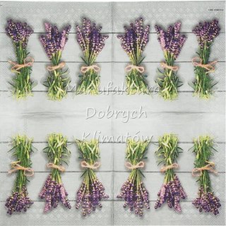 Serwetka nr. 2589 Lavender groves whitewash [33x33]