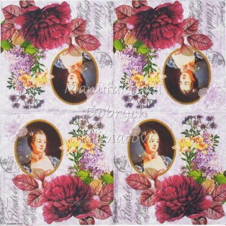 Serwetka nr. 2595 Madame Pompadour [33x33]