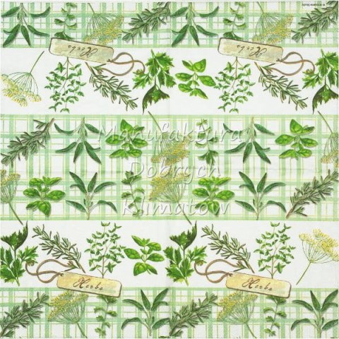 Serwetka nr. 2615 Herbs [33x33]