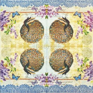 Serwetka nr. 2629 Peacock [33x33]