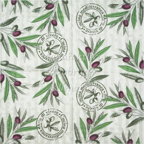 Serwetka nr. 2630 Cucina mediterranea [33x33]