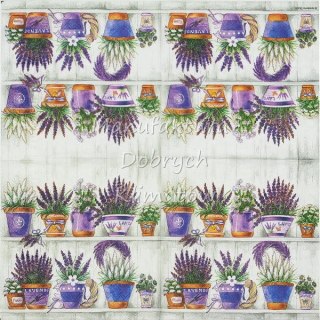 Serwetka nr. 2631 Lavender range [33x33]