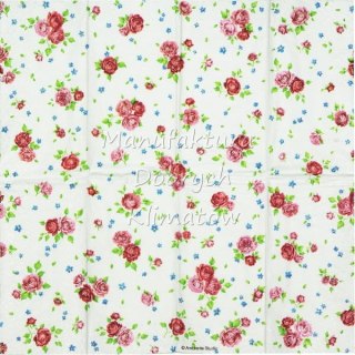 Serwetka nr. 2634 Rosalie white [21x21]