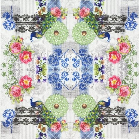 Serwetka nr. 2658 Peacock [33x33]