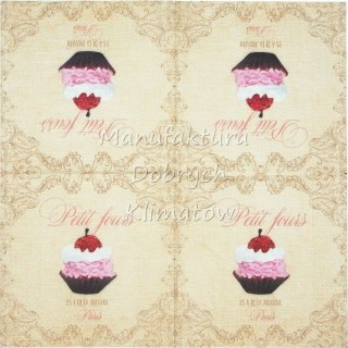 Serwetka nr. 2660 Petit Fours [33x33]