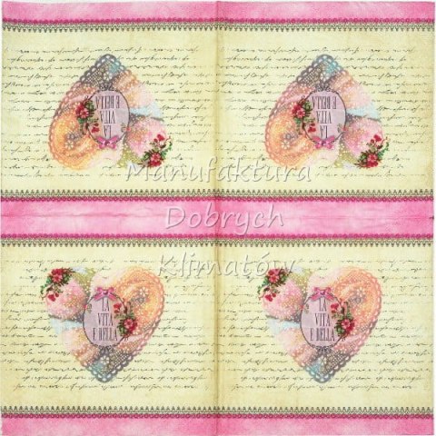 Serwetka nr. 2668 La vita e bella [33x33]