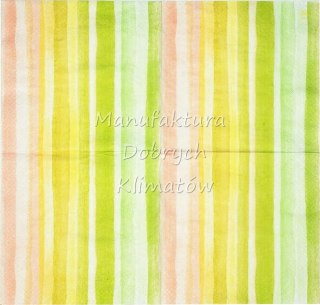 Serwetka nr. 2690 Watercolours yellow green [33x33]