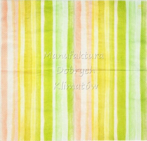 Serwetka nr. 2690 Watercolours yellow green [33x33]
