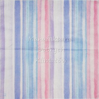 Serwetka nr. 2692 Watercolours blue_rose [33x33]