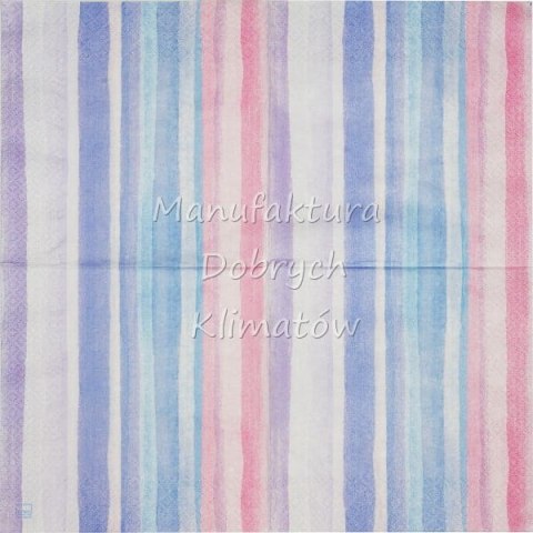 Serwetka nr. 2692 Watercolours blue_rose [33x33]