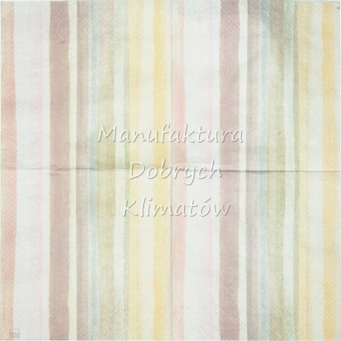 Serwetka nr. 2709 Watercolours pastel [33x33]