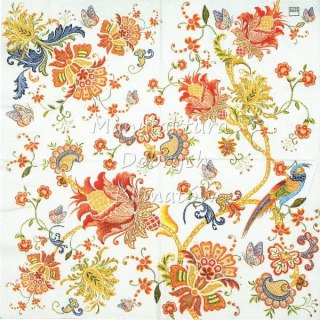Serwetka nr. 2714 Embroidery Flowers [33x33]