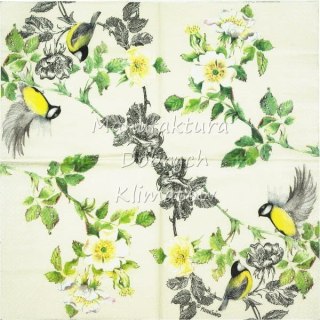 Serwetka nr. 2727 Dog Rose [33x33]