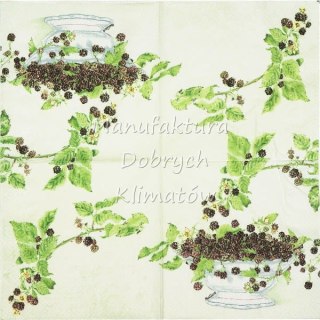 Serwetka nr. 2728 Black Berries [33x33]