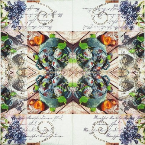 Serwetka nr. 2738 Fresh Plums [33x33]