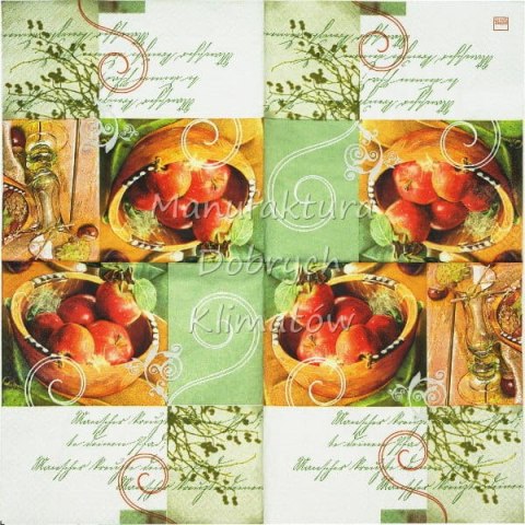 Serwetka nr. 2741 Fresh Apples [33x33]