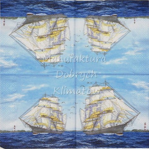 Serwetka nr. 2750 Sailing Ship [33x33]