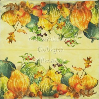 Serwetka nr. 2753 Painted Pumpkins [33x33]