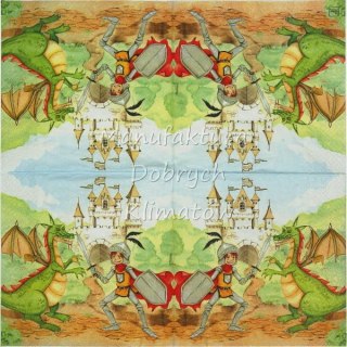 Serwetka nr. 2754 Training Your Dragon [33x33]