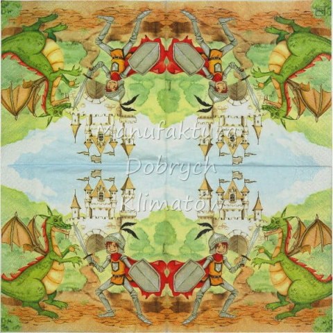 Serwetka nr. 2754 Training Your Dragon [33x33]