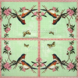 Serwetka nr. 2755 Swallows [33x33]