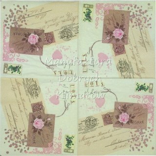 Serwetka nr. 2757 Love Letter [33x33]