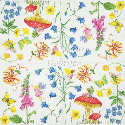 Serwetka nr. 2764 Playful Fairies [33x33]
