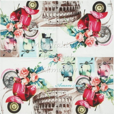 Serwetka nr. 2769 Vespa di Roma [33x33]