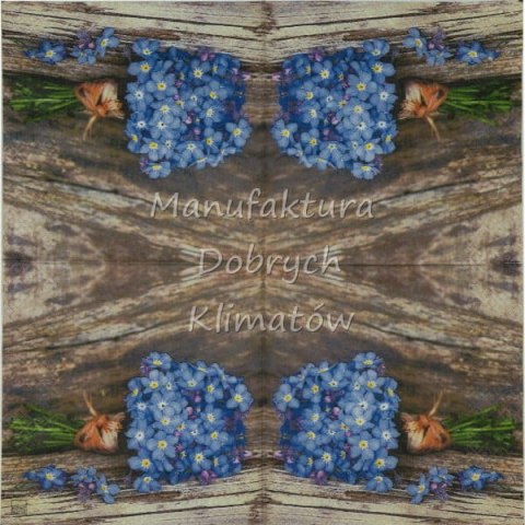 Serwetka nr. 2771 Forgot-me-not [33x33]