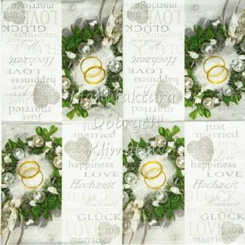 Serwetka nr. 2776 Happiness&love [33x33]