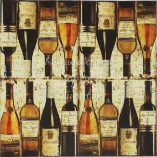 Serwetka nr. 2780 Degustation de vin [33x33]