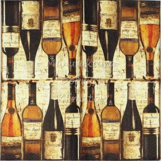 Serwetka nr. 2791 Degustation de vin [25x25]