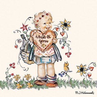 Serwetka nr. 2825 Valentine gift [33x33]