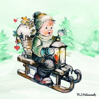 Serwetka nr. 2826 Ride into Christmas [33x33]