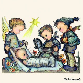 Serwetka nr. 2844 A gift for Jesus [33x33]