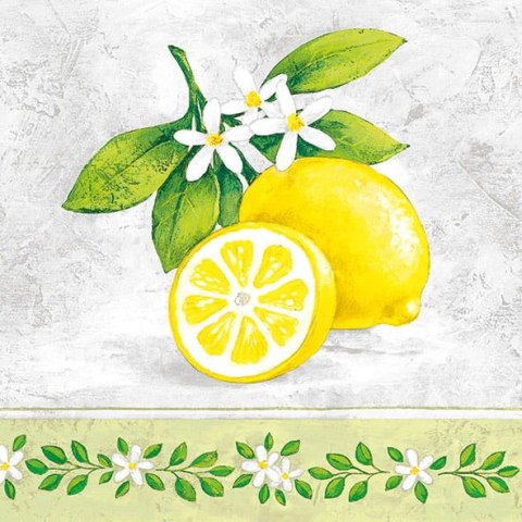 Serwetka nr. 2862 Lemon branch [33x33]