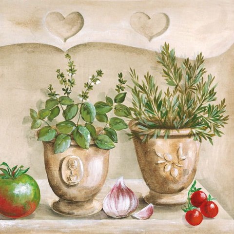 Serwetka nr. 2864 Herbs kitchen [33x33]