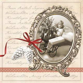 Serwetka nr. 2881 Christams letter [33x33]