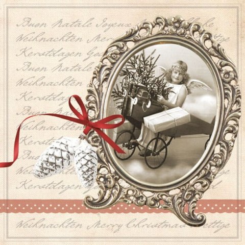 Serwetka nr. 2881 Christams letter [33x33]