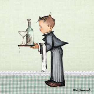 Serwetka nr. 2884 Waiter [33x33]