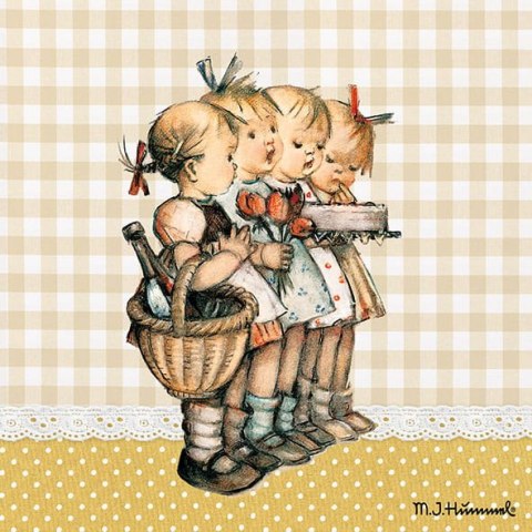 Serwetka nr. 2893 The birthday gift [33x33]