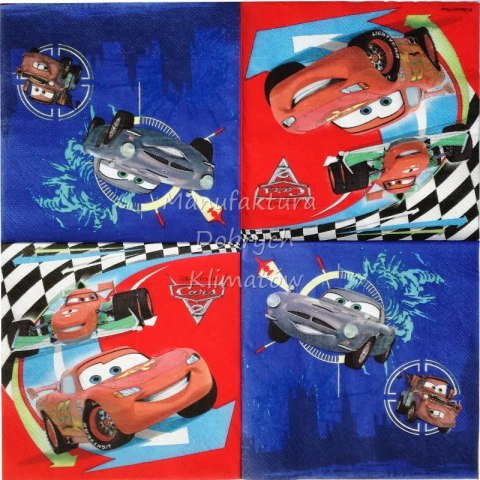 Serwetka nr. 2930 Cars 2 [33x33]