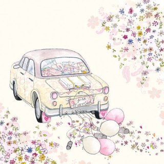 Serwetka nr. 2934 Just Married [33x33]