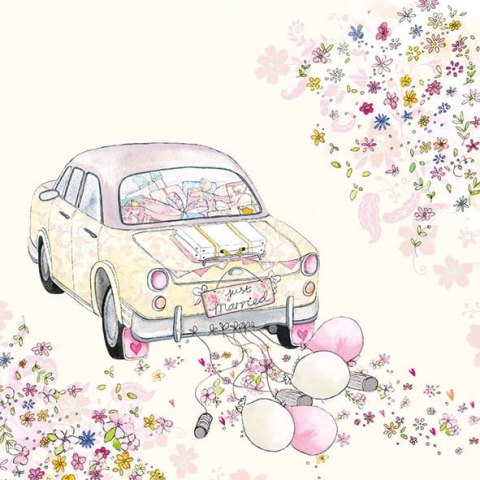 Serwetka nr. 2934 Just Married [33x33]