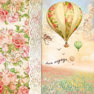 Serwetka nr. 2936 Balloon flight [33x33]