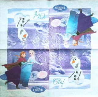 Serwetka nr. 2942 Frozen wz.2 [33x33]