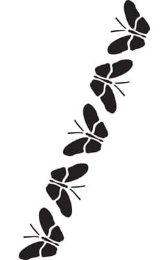 Szablon bordiurowy Cadence 6x20cm K063