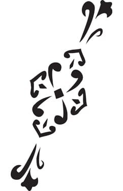 Szablon bordiurowy Cadence 6x20cm K097